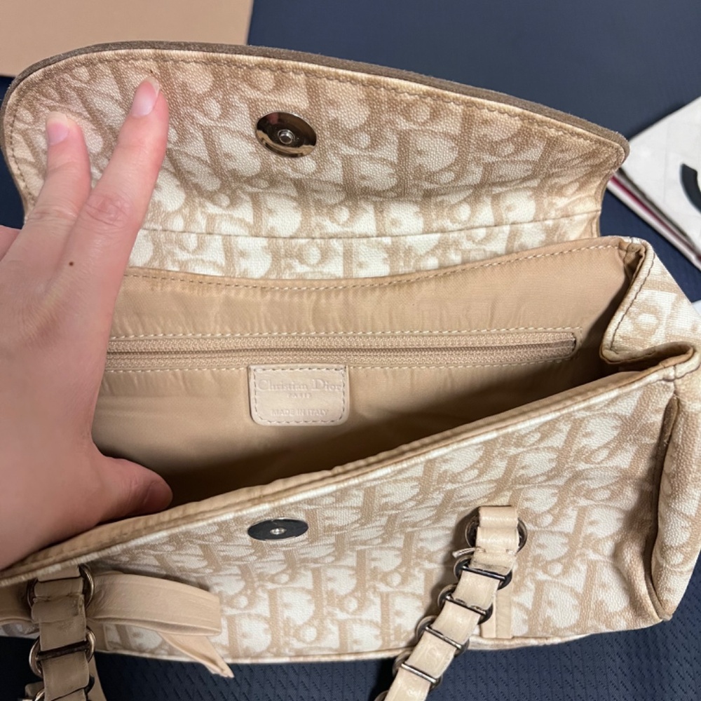 Christian Dior Vintage Diorissimo Romantique Trotter Bag - Picture 4 of 12